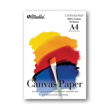 Studio Canvas Pad (A4) The Stationers